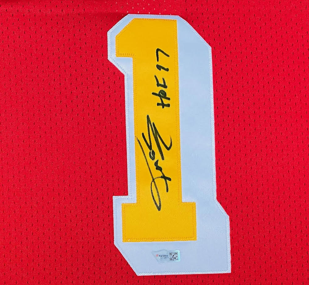 Tracy McGrady Signed Rockets Jersey Inscribed "HOF 17" (Fanatics Hologram) at PristineAuction.com Tracy McGrady Signed Rockets Jersey Inscribed "HOF 17" (Fanatics Hologram) at PristineAuction.com