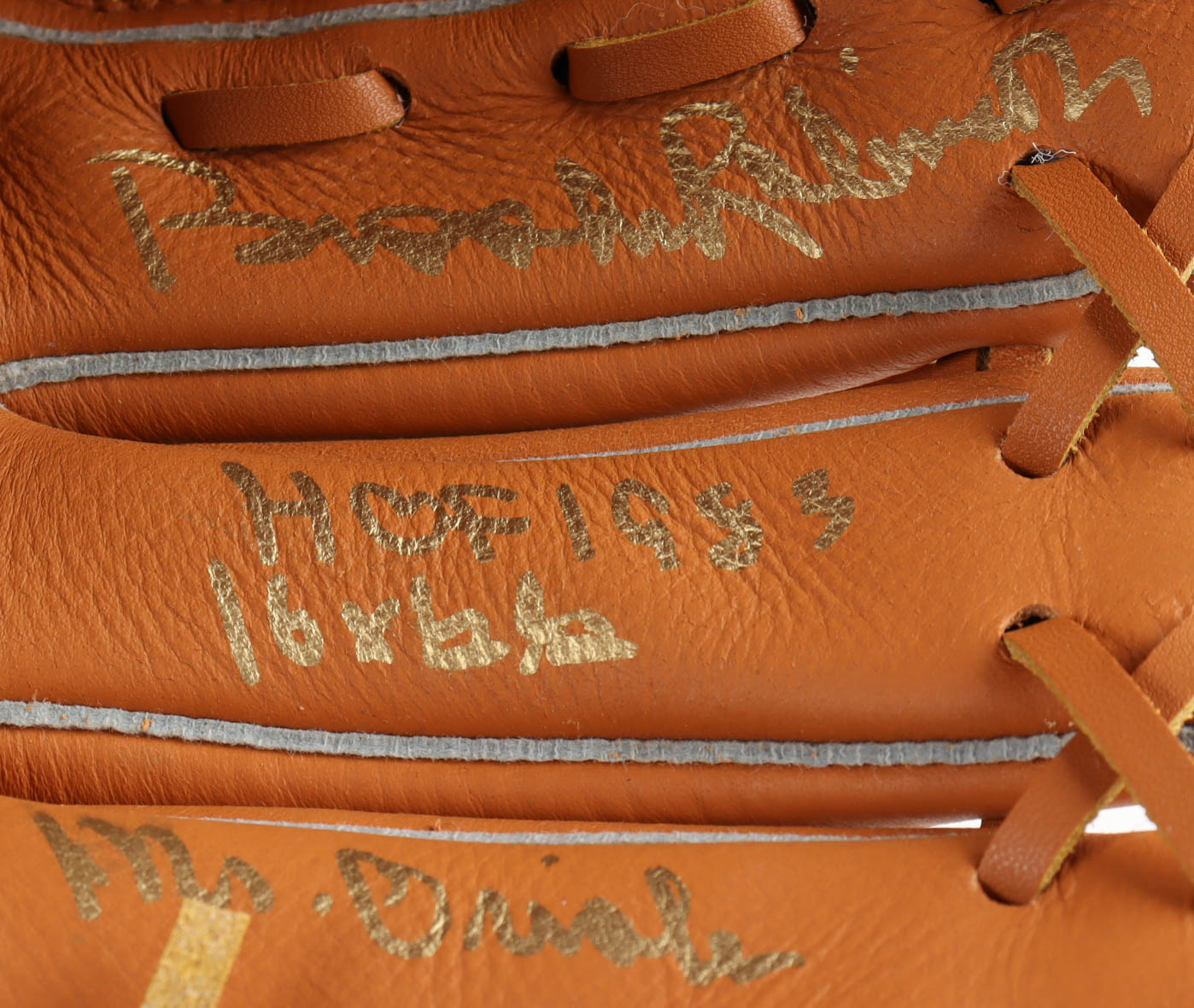 Brooks Robinson Signed Rawlings Baseball Glove with (3) Career Inscriptions (JSA COA) at PristineAuction.com Brooks Robinson Signed Rawlings Baseball Glove with (3) Career Inscriptions (JSA COA) at PristineAuction.com