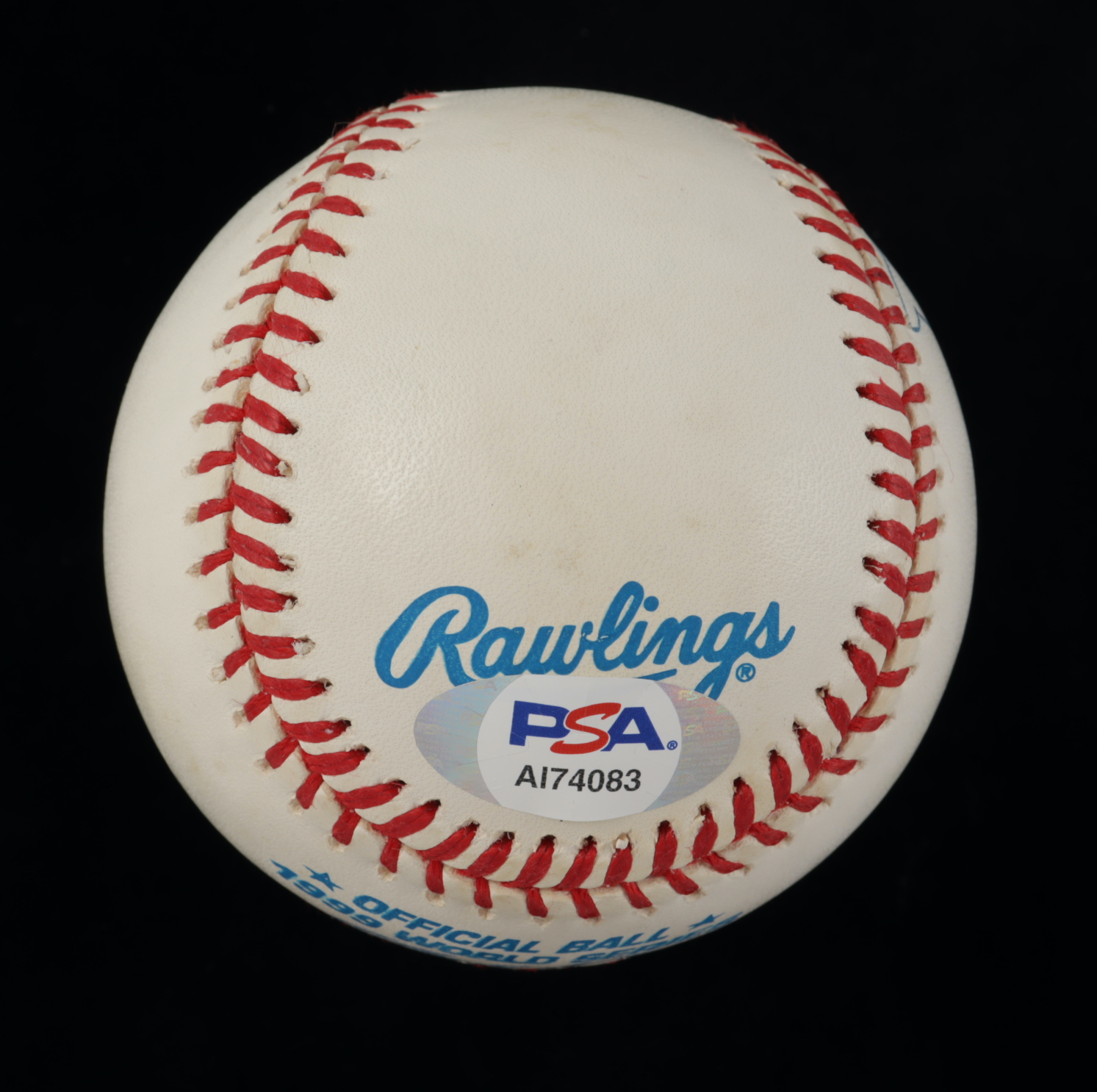 Allen Watson Signed 1999 World Series Baseball (PSA COA) at PristineAuction.com Allen Watson Signed 1999 World Series Baseball (PSA COA) at PristineAuction.com