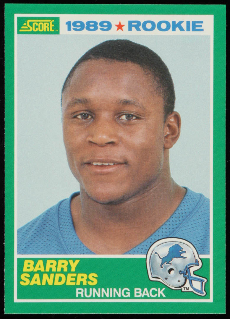 Barry Sanders 1989 Score #257 RC at PristineAuction.com Barry Sanders 1989 Score #257 RC at PristineAuction.com