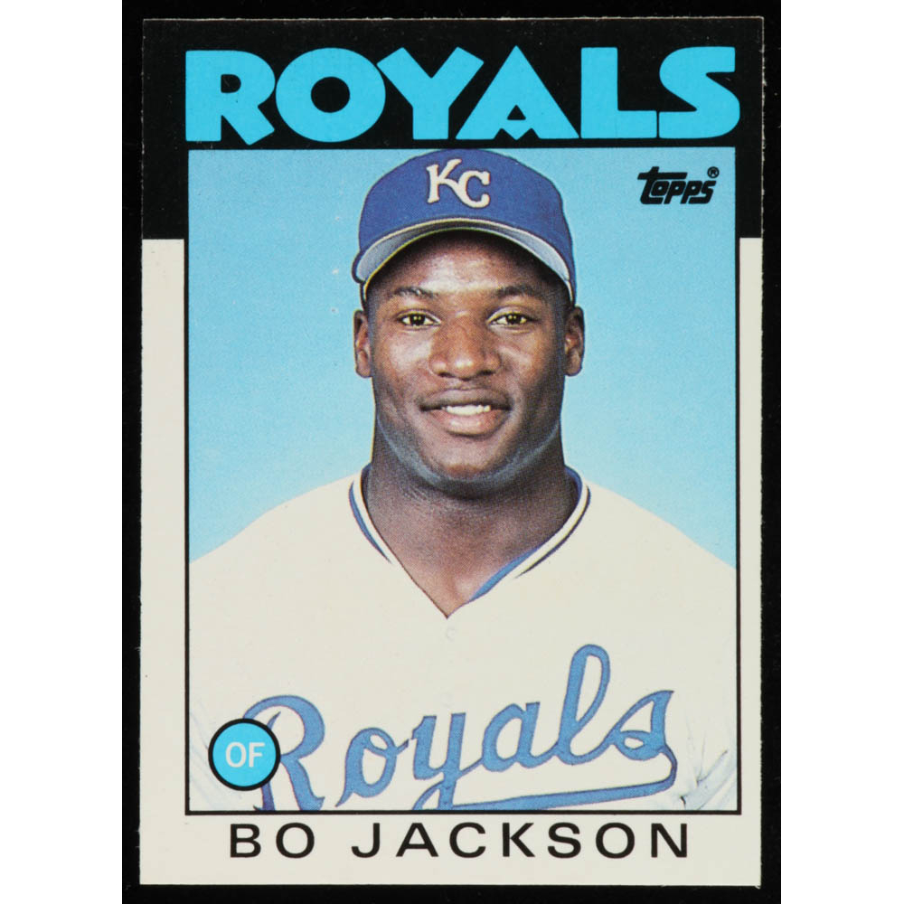 Bo Jackson 1986 Topps Traded 50T RC Pristine Auction