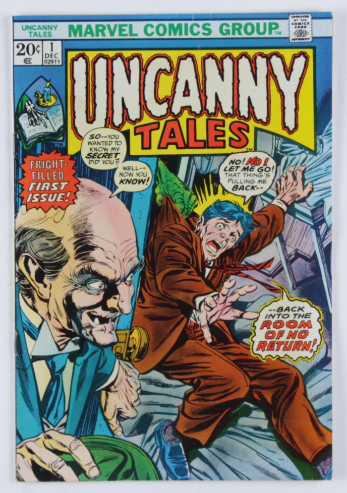 1973 "Uncanny Tales" Volume 2 Issue #1 Marvel Comic Book at PristineAuction.com 1973 "Uncanny Tales" Volume 2 Issue #1 Marvel Comic Book at PristineAuction.com