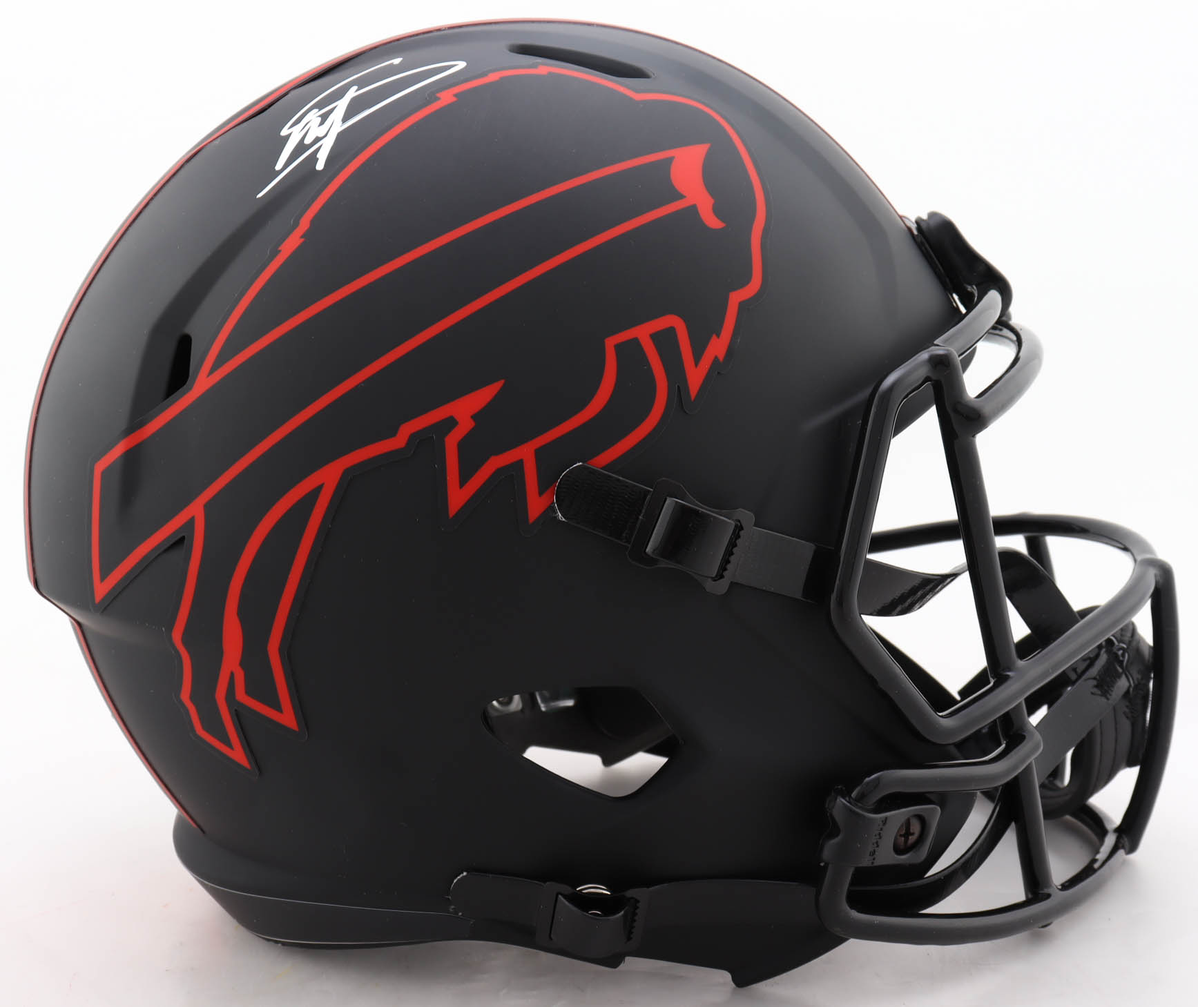 Stefon Diggs Signed Bills Full-Size Eclipse Alternate Speed Helmet (Beckett COA) at PristineAuction.com Stefon Diggs Signed Bills Full-Size Eclipse Alternate Speed Helmet (Beckett COA) at PristineAuction.com