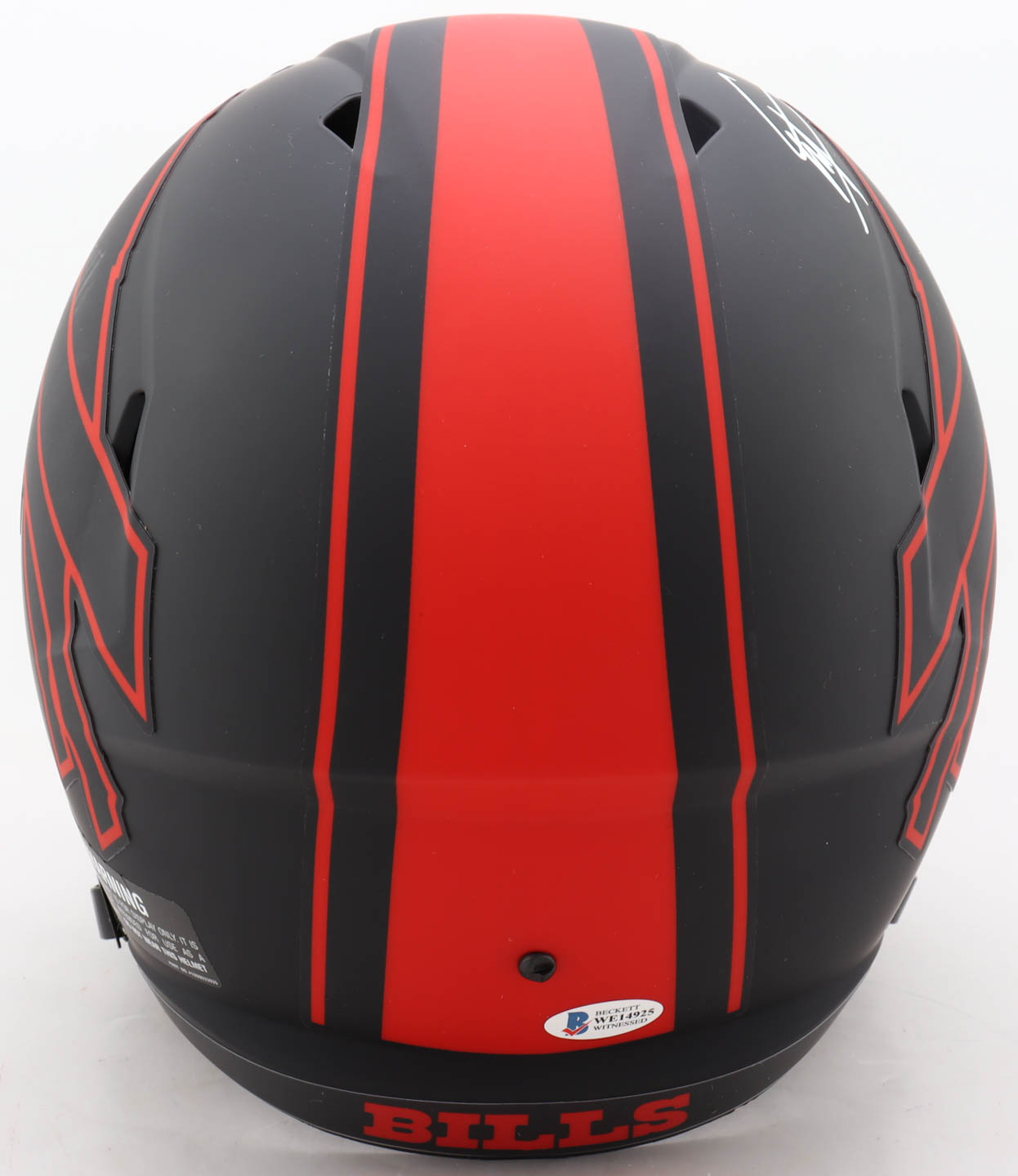 Stefon Diggs Signed Bills Full-Size Eclipse Alternate Speed Helmet (Beckett COA) at PristineAuction.com Stefon Diggs Signed Bills Full-Size Eclipse Alternate Speed Helmet (Beckett COA) at PristineAuction.com
