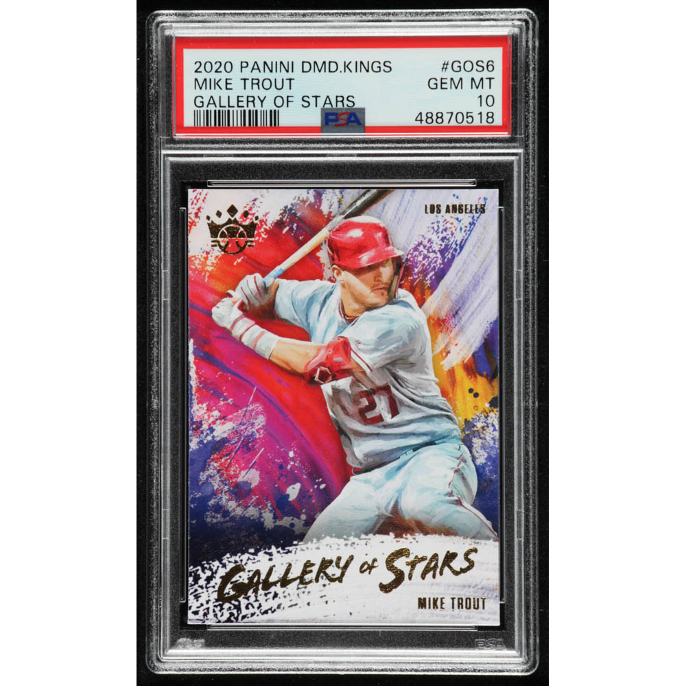 Mike Trout 2020 Diamond Kings Gallery of Stars #6 (PSA 10) | Pristine  Auction