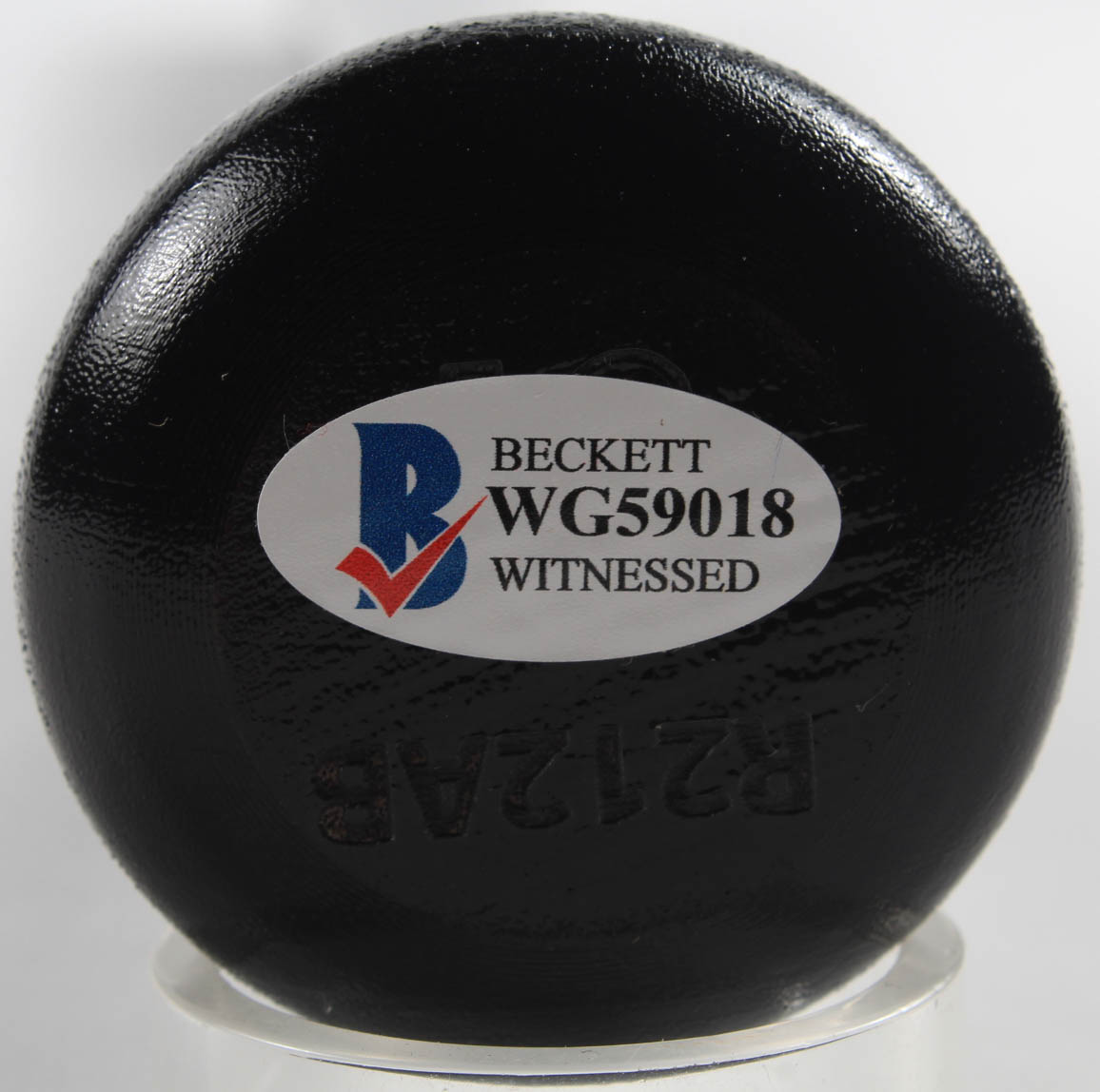 Frank Thomas Signed Rawlings Pro Baseball Bat Inscribed "HOF 2014" (Beckett COA) at PristineAuction.com Frank Thomas Signed Rawlings Pro Baseball Bat Inscribed "HOF 2014" (Beckett COA) at PristineAuction.com