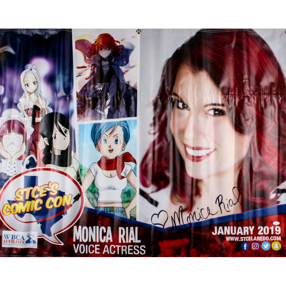 Monica Rial Signed 36x47 Vinyl Banner (JSA COA) | Pristine Auction