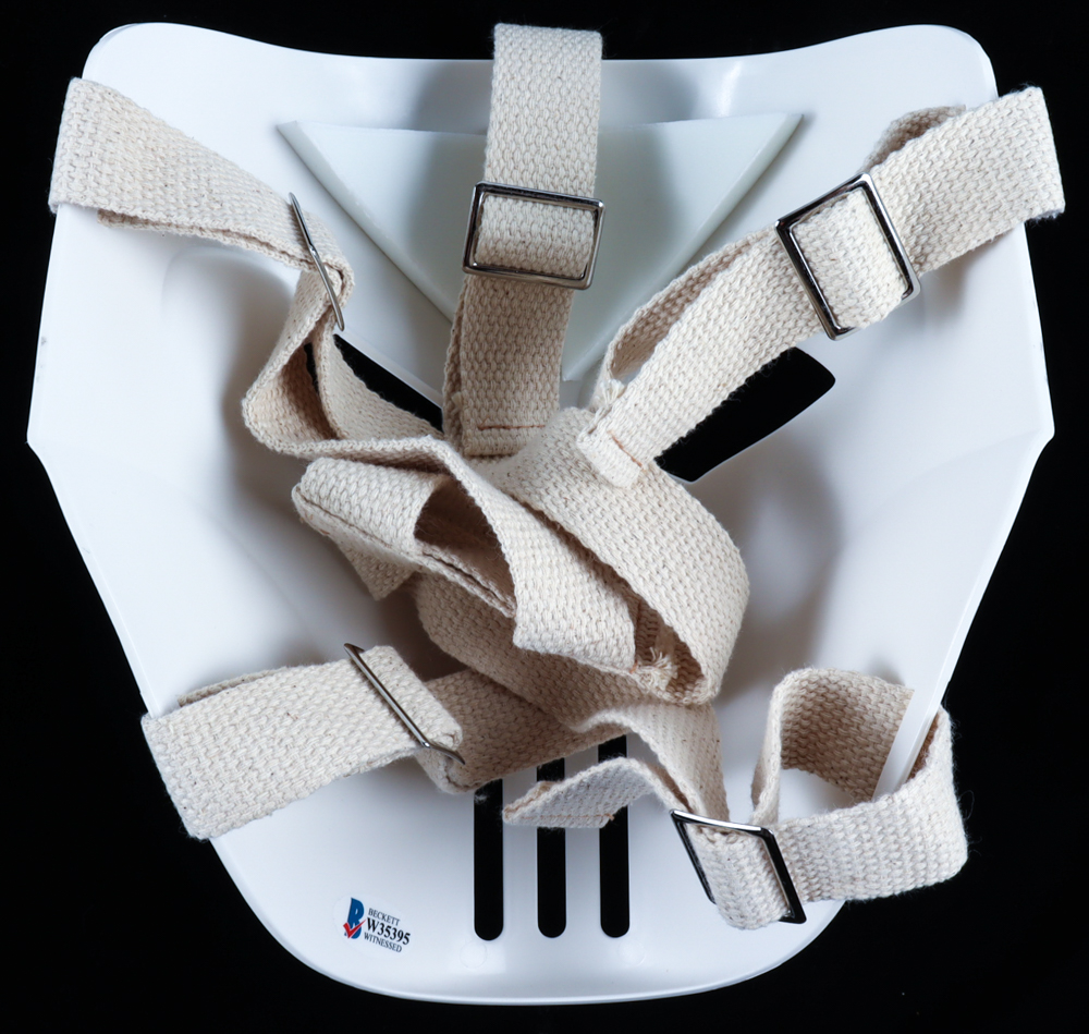 Kevin Eastman Signed TMNT "Casey Jones" Full-Size Mask with Hand-Drawn Sketch (Beckett COA) at PristineAuction.com Kevin Eastman Signed TMNT "Casey Jones" Full-Size Mask with Hand-Drawn Sketch (Beckett COA) at PristineAuction.com