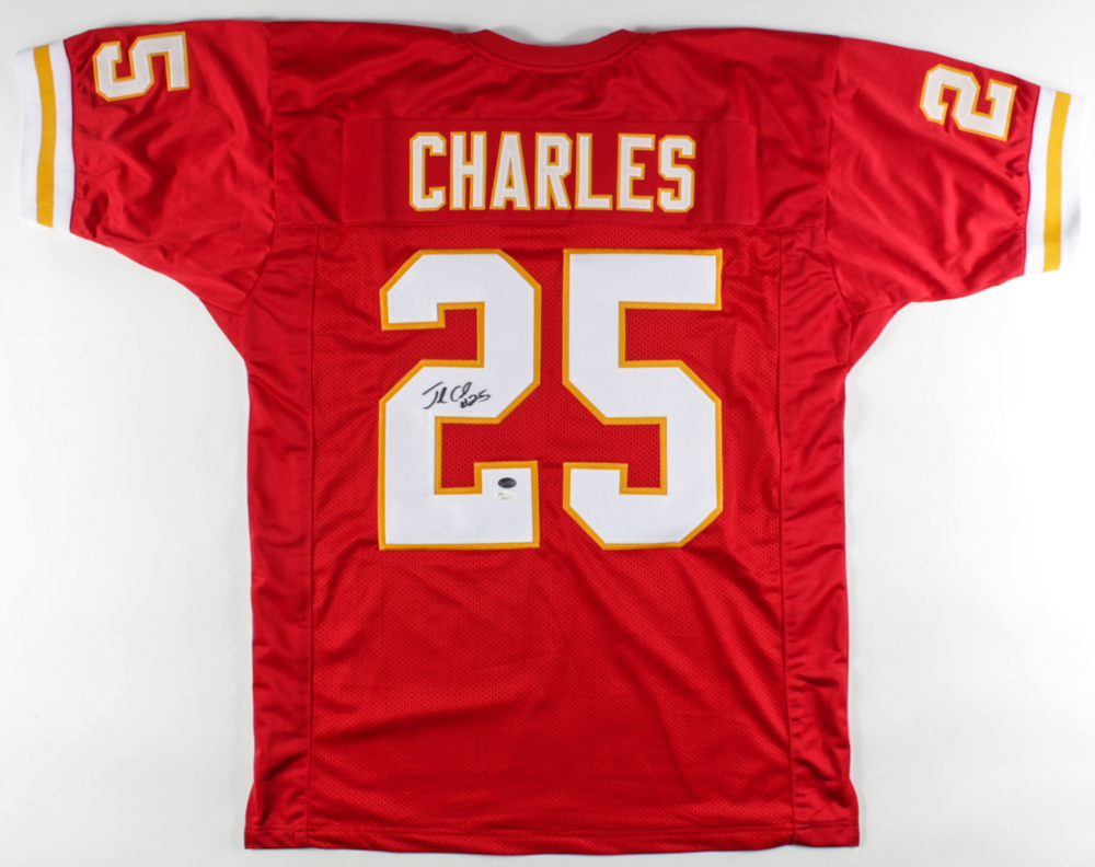 Jamaal Charles Signed Jersey (JSA COA & Charles Hologram) at PristineAuction.com Jamaal Charles Signed Jersey (JSA COA & Charles Hologram) at PristineAuction.com