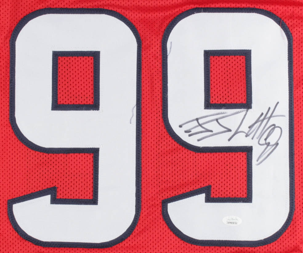 J. J. Watt Signed Jersey (JSA COA) at PristineAuction.com J. J. Watt Signed Jersey (JSA COA) at PristineAuction.com