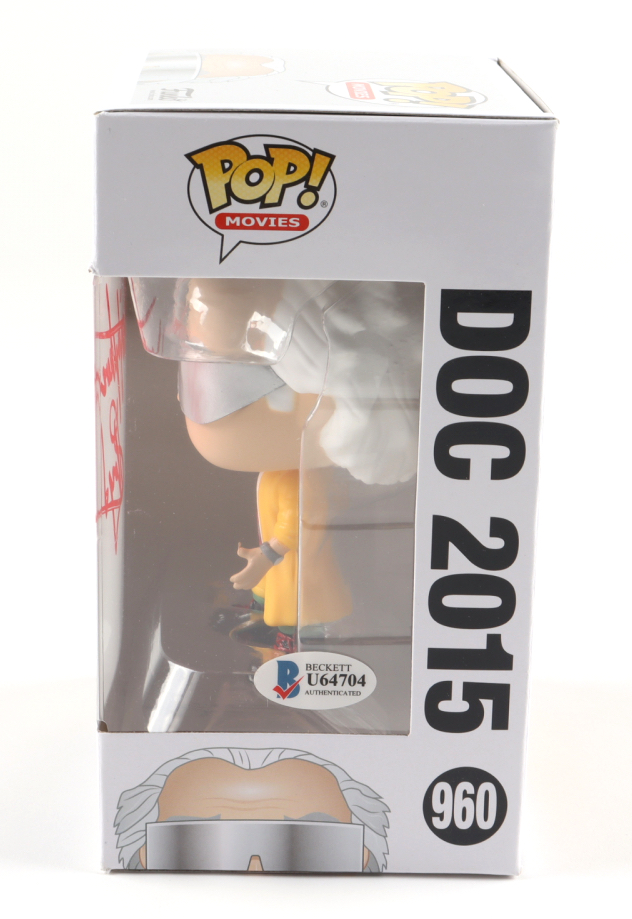 Christopher Lloyd Signed "Back To The Future" #960 Doc 2015 Funko Pop! Vinyl Figure (Beckett COA) at PristineAuction.com Christopher Lloyd Signed "Back To The Future" #960 Doc 2015 Funko Pop! Vinyl Figure (Beckett COA) at PristineAuction.com