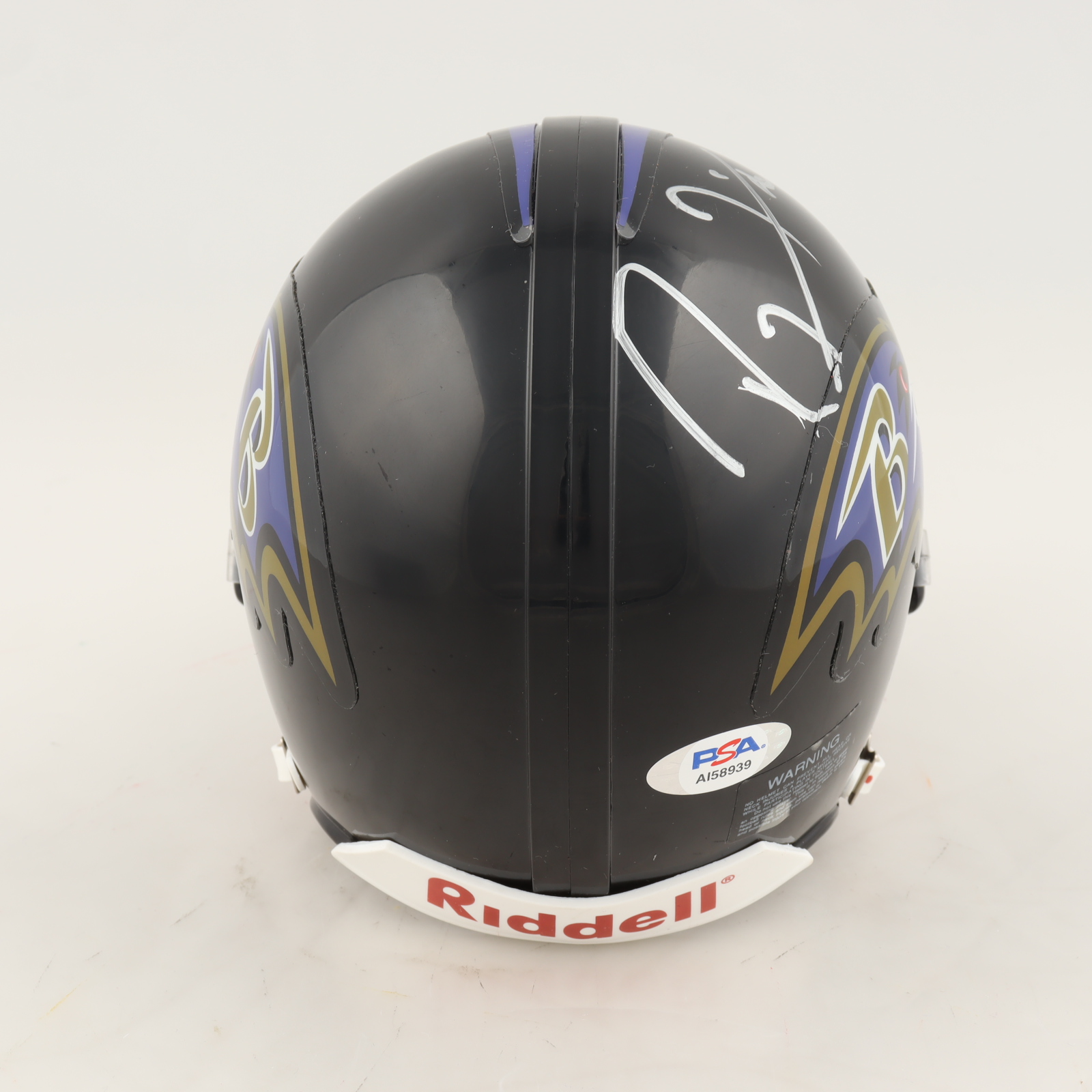 Ray Lewis Signed Ravens Mini-Helmet with Display Case (PSA COA) at PristineAuction.com Ray Lewis Signed Ravens Mini-Helmet with Display Case (PSA COA) at PristineAuction.com