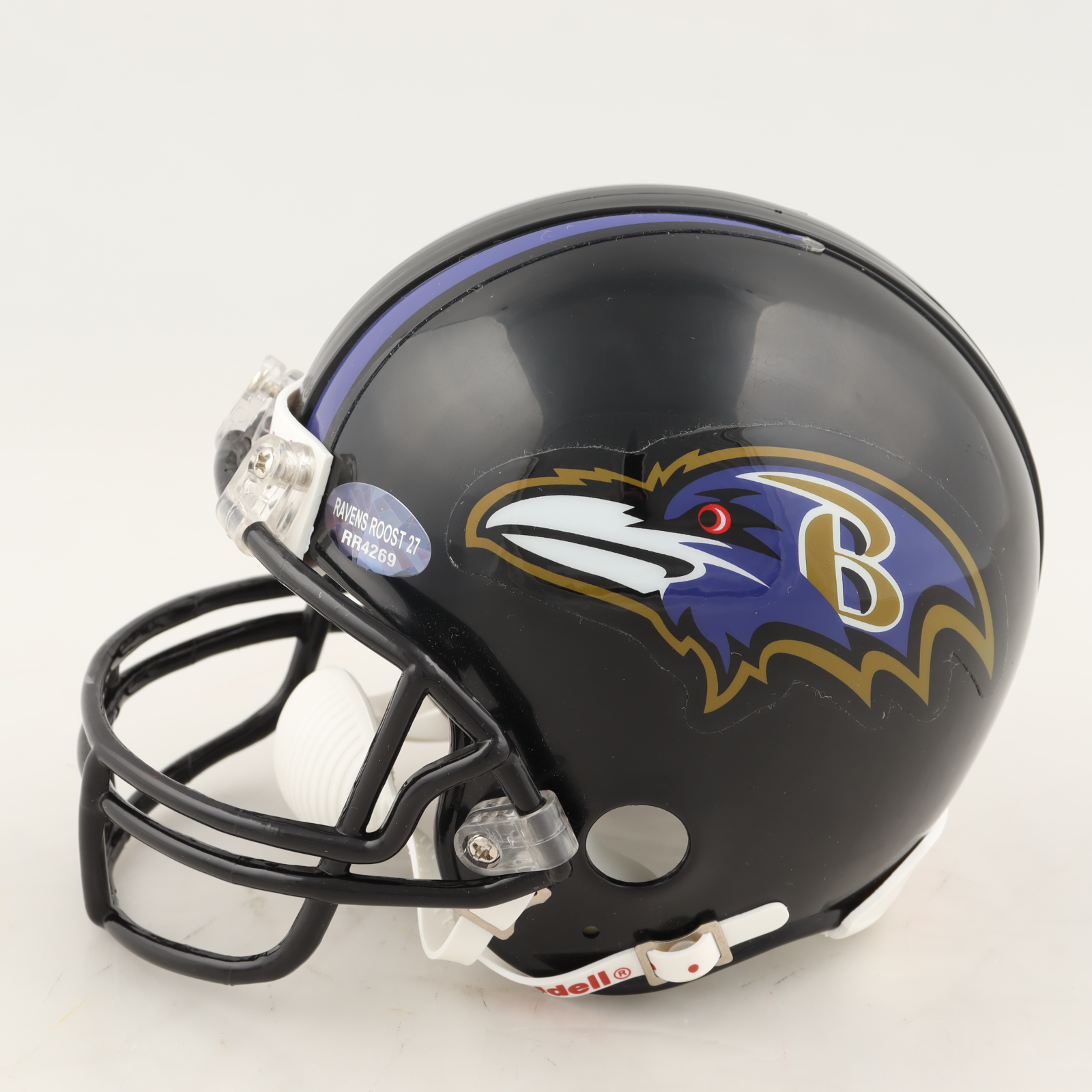 Ray Lewis Signed Ravens Mini-Helmet with Display Case (PSA COA) at PristineAuction.com Ray Lewis Signed Ravens Mini-Helmet with Display Case (PSA COA) at PristineAuction.com