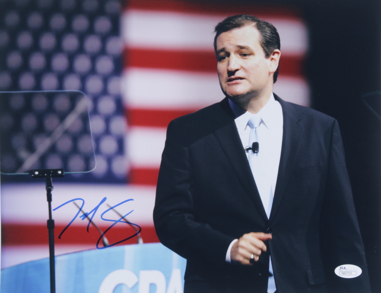 Ted Cruz Signed 11x14 Photo (JSA COA) at PristineAuction.com Ted Cruz Signed 11x14 Photo (JSA COA) at PristineAuction.com