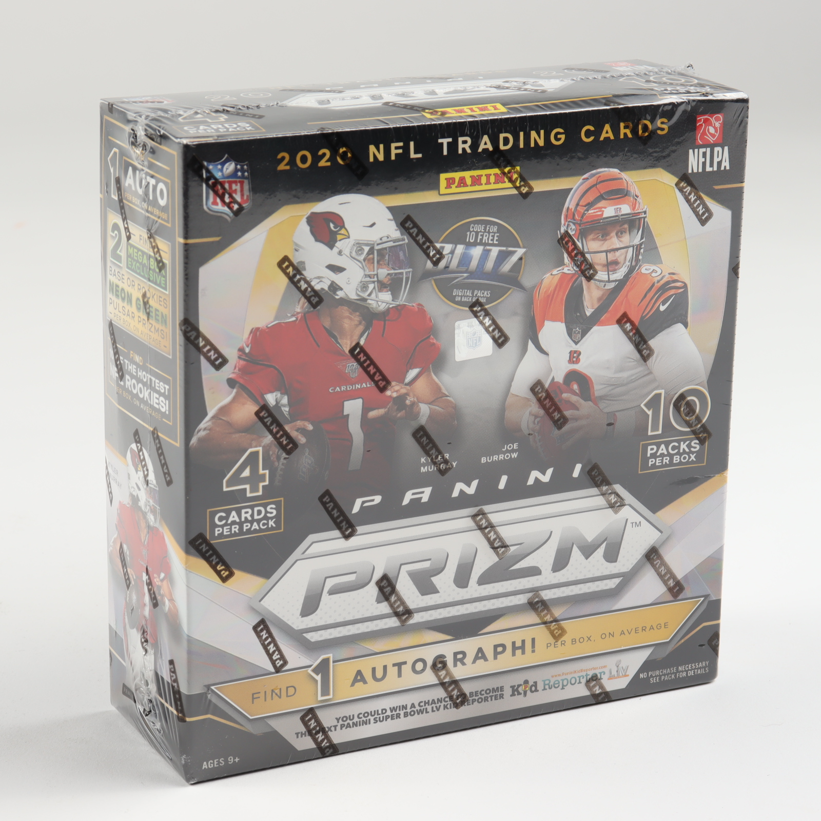 2020 Panini Prizm Football Wal-Mart Mega Box with (10) Packs at PristineAuction.com 2020 Panini Prizm Football Wal-Mart Mega Box with (10) Packs at PristineAuction.com