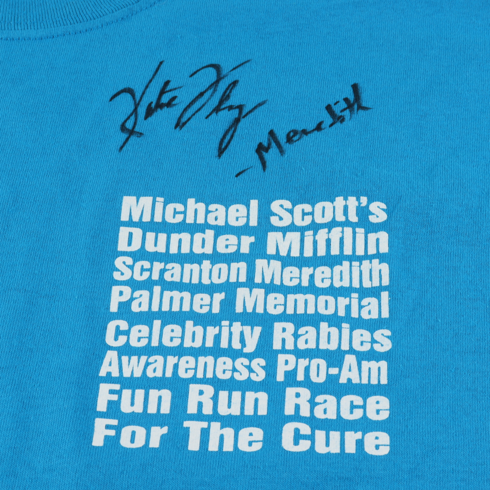 T-shirt Uomo The Office – Michael Scott Fun Run Race For The Cure – Blu, Cotone - Foto 5