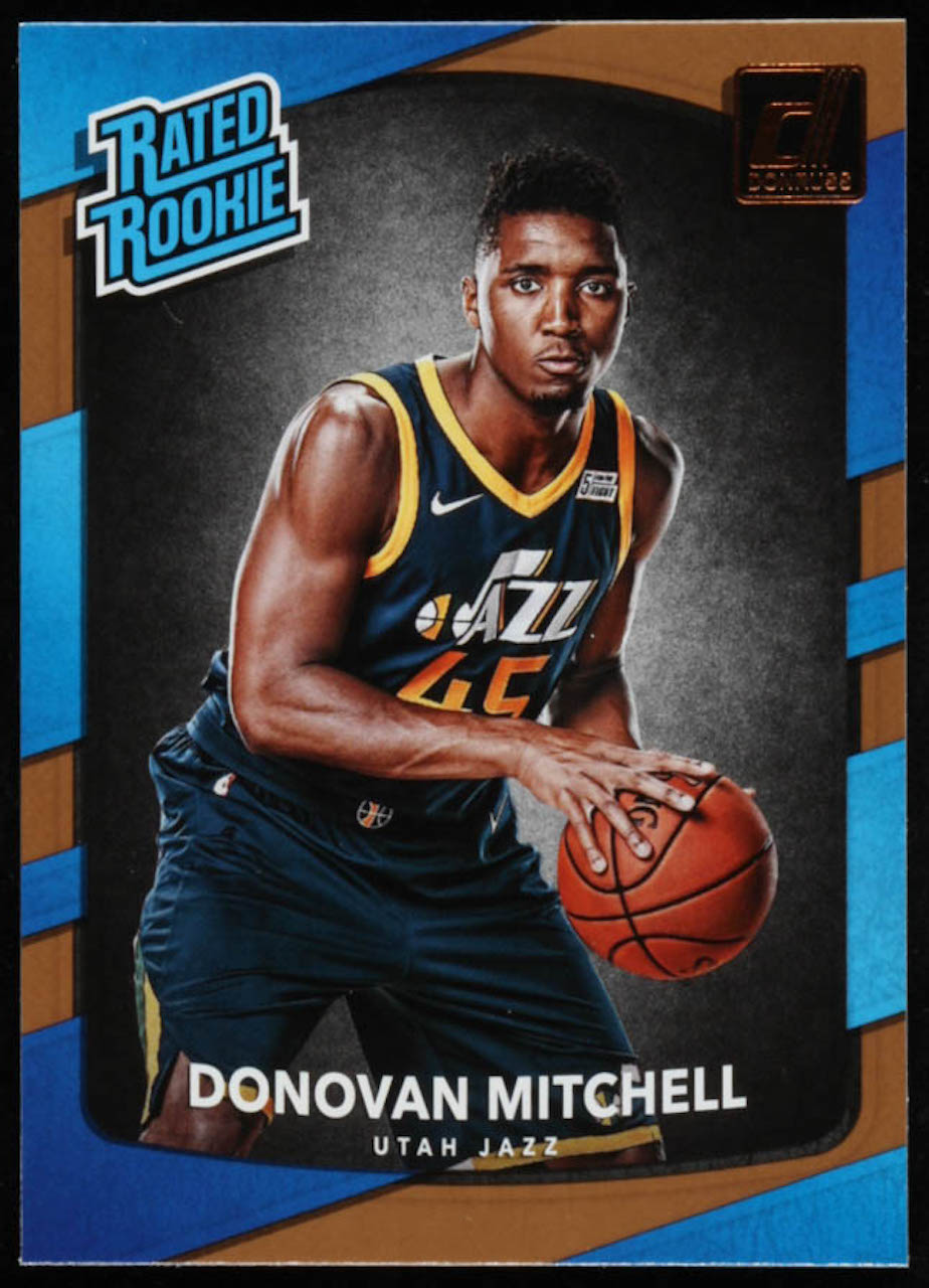 Donovan Mitchell 2017-18 Donruss #188 RC at PristineAuction.com Donovan Mitchell 2017-18 Donruss #188 RC at PristineAuction.com