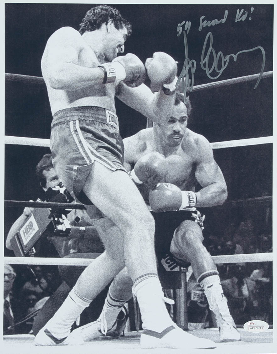 Gerry Cooney Signed 11x14 Photo Inscribed "54 Second KO!" (JSA COA) at PristineAuction.com Gerry Cooney Signed 11x14 Photo Inscribed "54 Second KO!" (JSA COA) at PristineAuction.com