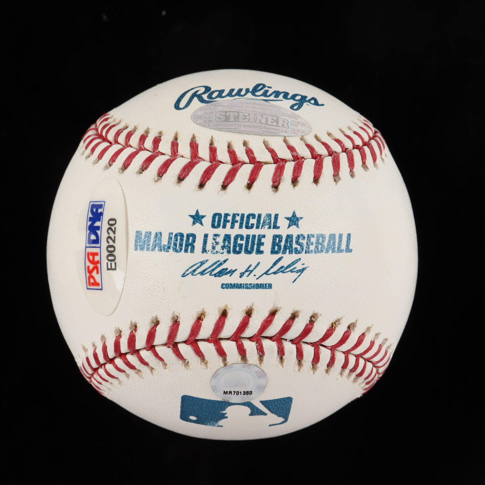 Stan Musial Signed OML Baseball with Display Case (PSA COA, Steiner Hologram & MLB Hologram) at PristineAuction.com Stan Musial Signed OML Baseball with Display Case (PSA COA, Steiner Hologram & MLB Hologram) at PristineAuction.com