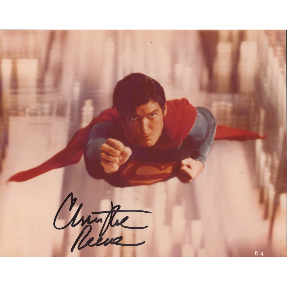 Christopher Reeve Signed 