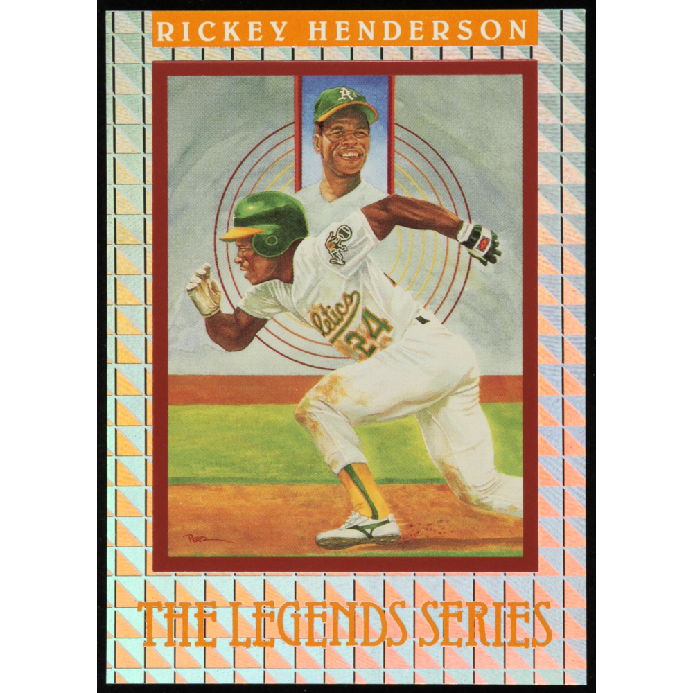 2022 Topps Baseball: #11 Rickey Henderson Game Within The Game Card - A's Legend