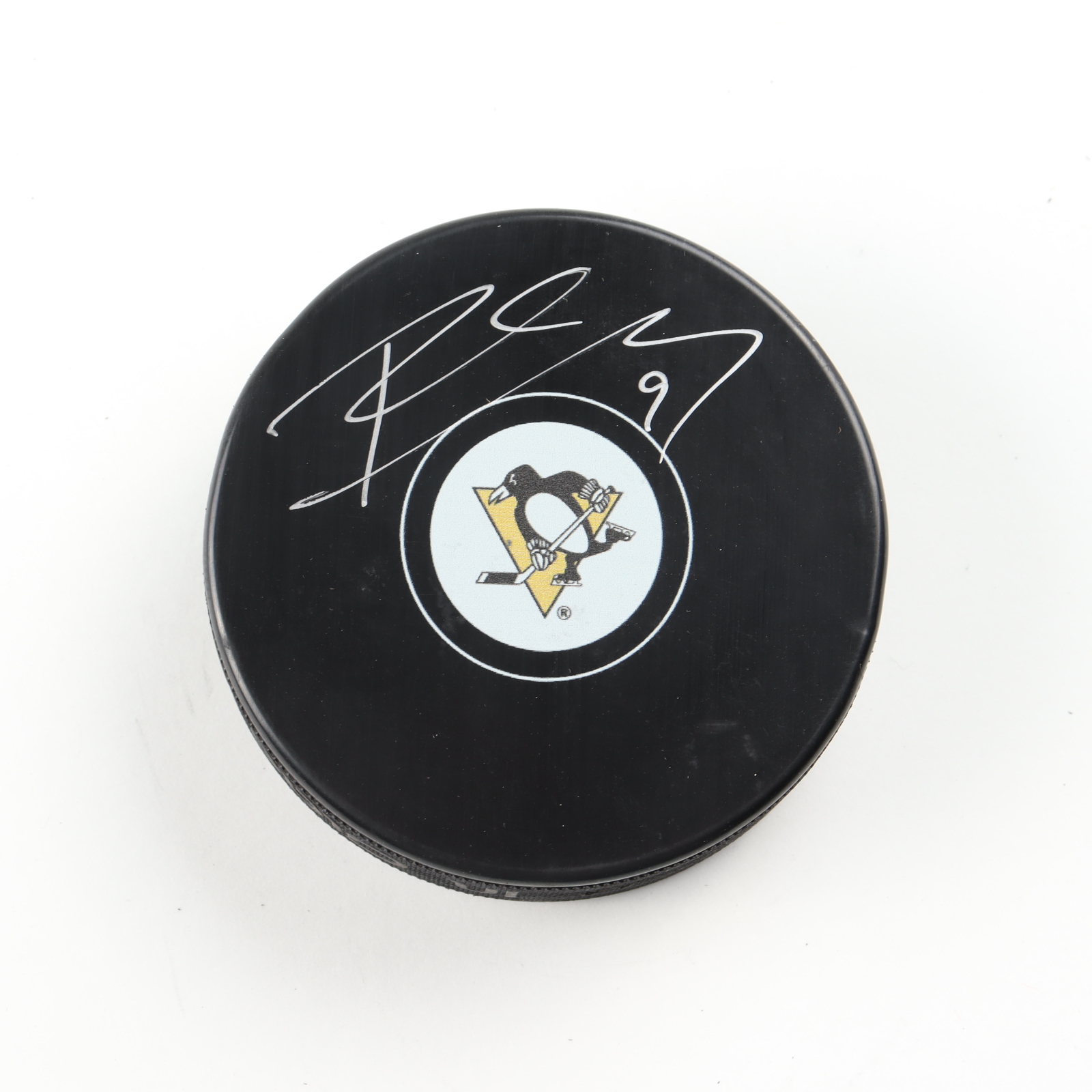 Pascal Dupuis Signed Penguins Logo Hockey Puck (COJO COA) at PristineAuction.com Pascal Dupuis Signed Penguins Logo Hockey Puck (COJO COA) at PristineAuction.com