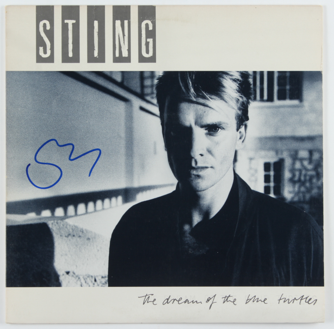 Sting Signed "The Dream of the Blue Turtles" Vinyl Record (Beckett Hologram) (See Description) at PristineAuction.com Sting Signed "The Dream of the Blue Turtles" Vinyl Record (Beckett Hologram) (See Description) at PristineAuction.com
