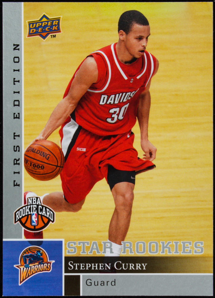 Stephen Curry 2009-10 Upper Deck First Edition #196 RC at PristineAuction.com Stephen Curry 2009-10 Upper Deck First Edition #196 RC at PristineAuction.com