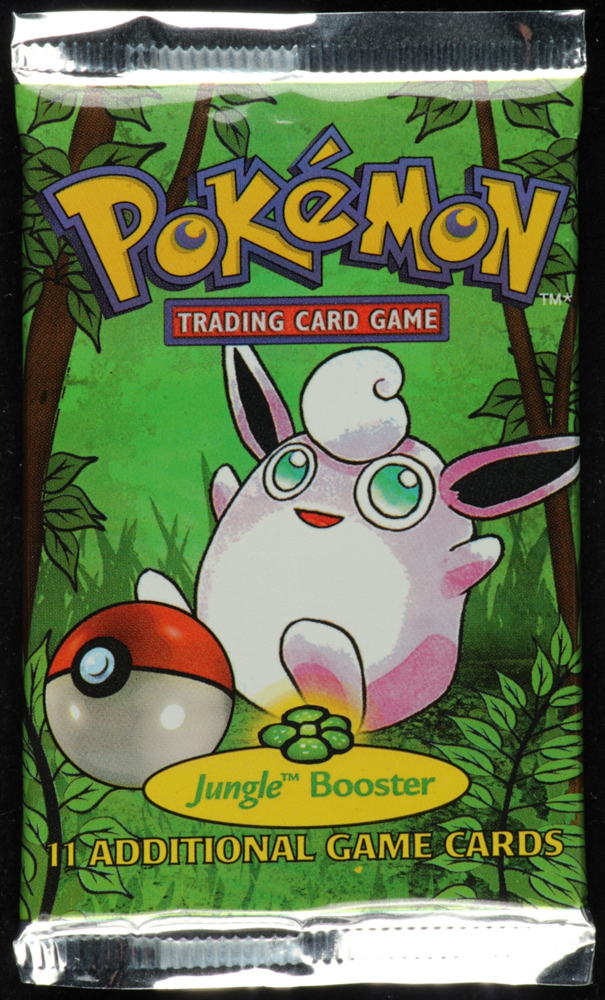 Pokemon Base Set Jungle Booster Pack with (11) Cards at PristineAuction.com Pokemon Base Set Jungle Booster Pack with (11) Cards at PristineAuction.com