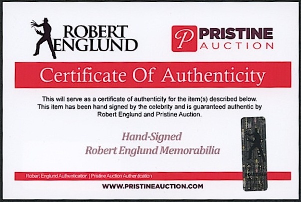 Robert Englund Signed 
