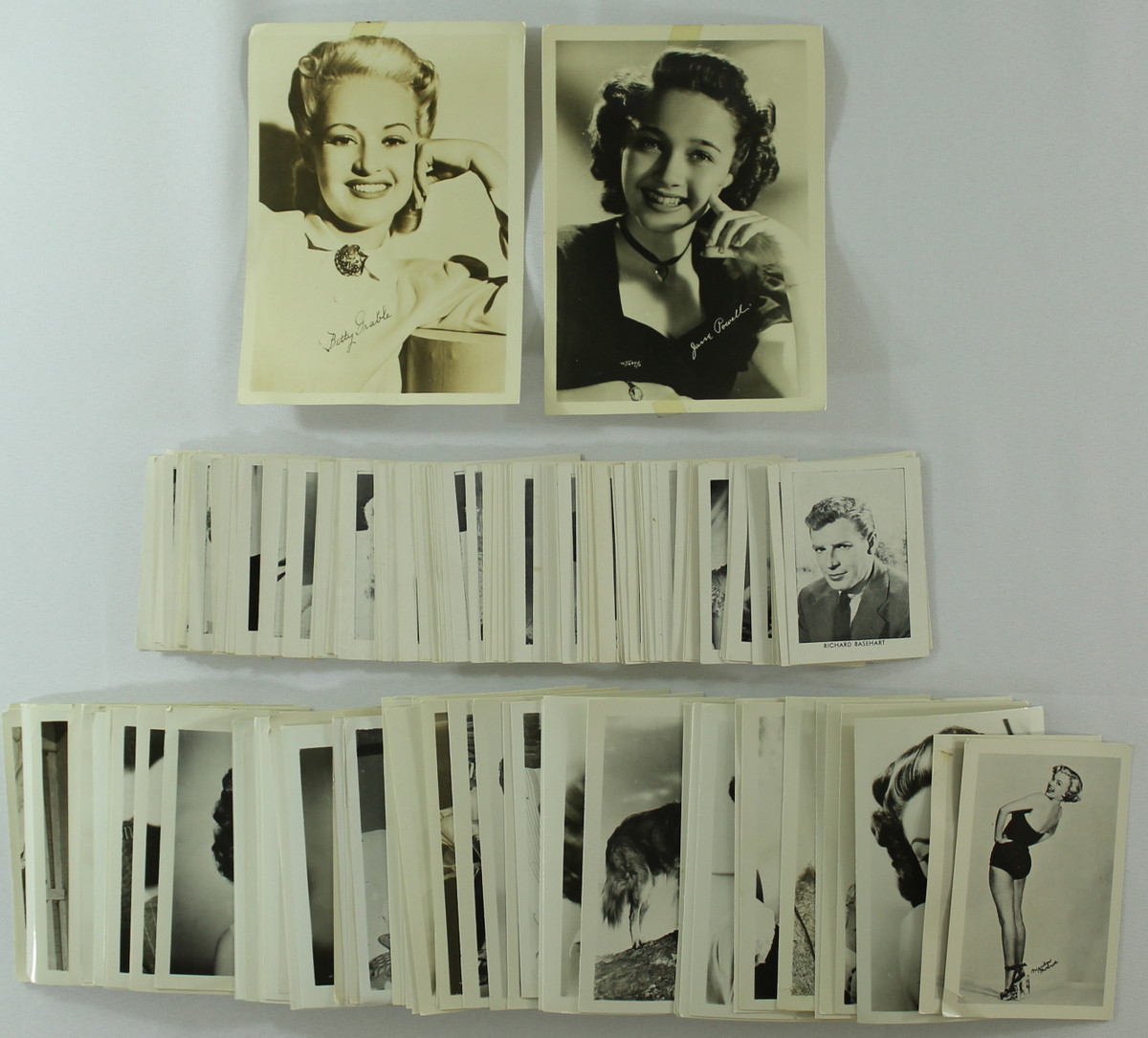 Lot of (200+) Vintage Celebrity Promotional Photos With Lucille Ball, Desi Arnaz, Betty Grable, Gene Kelly, Jane Powell at PristineAuction.com Lot of (200+) Vintage Celebrity Promotional Photos With Lucille Ball, Desi Arnaz, Betty Grable, Gene Kelly, Jane Powell at PristineAuction.com