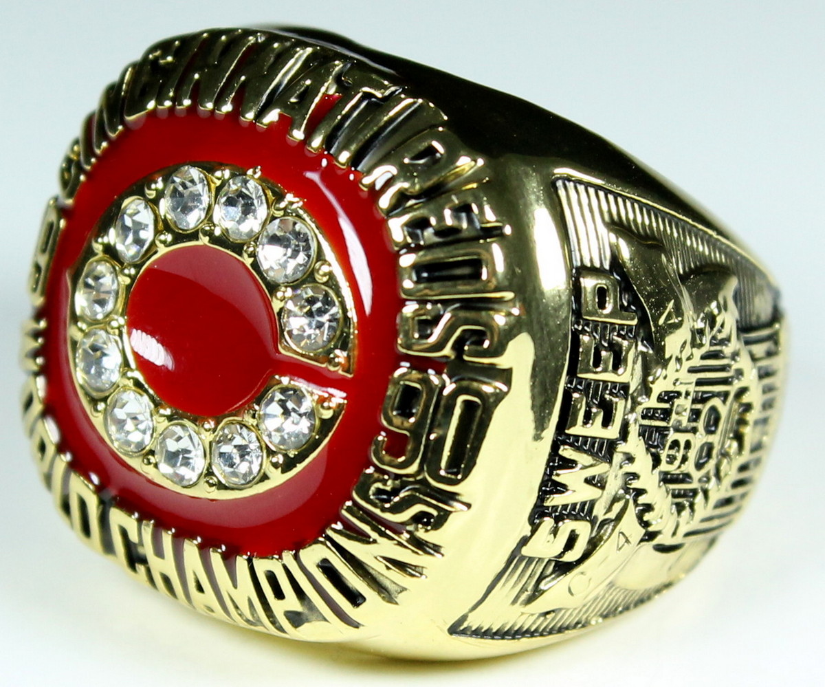 Eric Davis Cincinnati Reds High Quality Replica 1990 MLB World Series ...