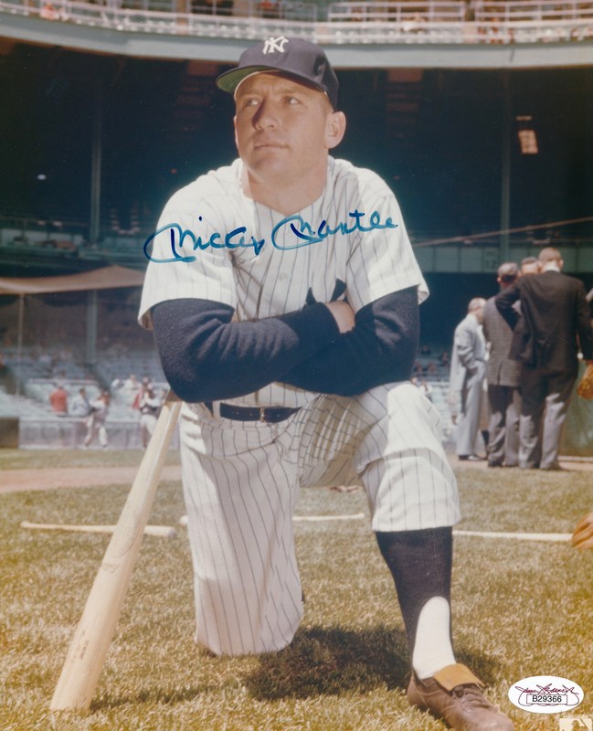 Mickey Mantle Signed Yankees 8x10 Photo (JSA LOA) at PristineAuction.com Mickey Mantle Signed Yankees 8x10 Photo (JSA LOA) at PristineAuction.com