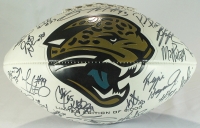 2006 Jaguars Team-Signed Logo Football Signed by (31) with David Garrard, Fred Taylor, Maurice Jones-Drew (JSA) at PristineAuction.com