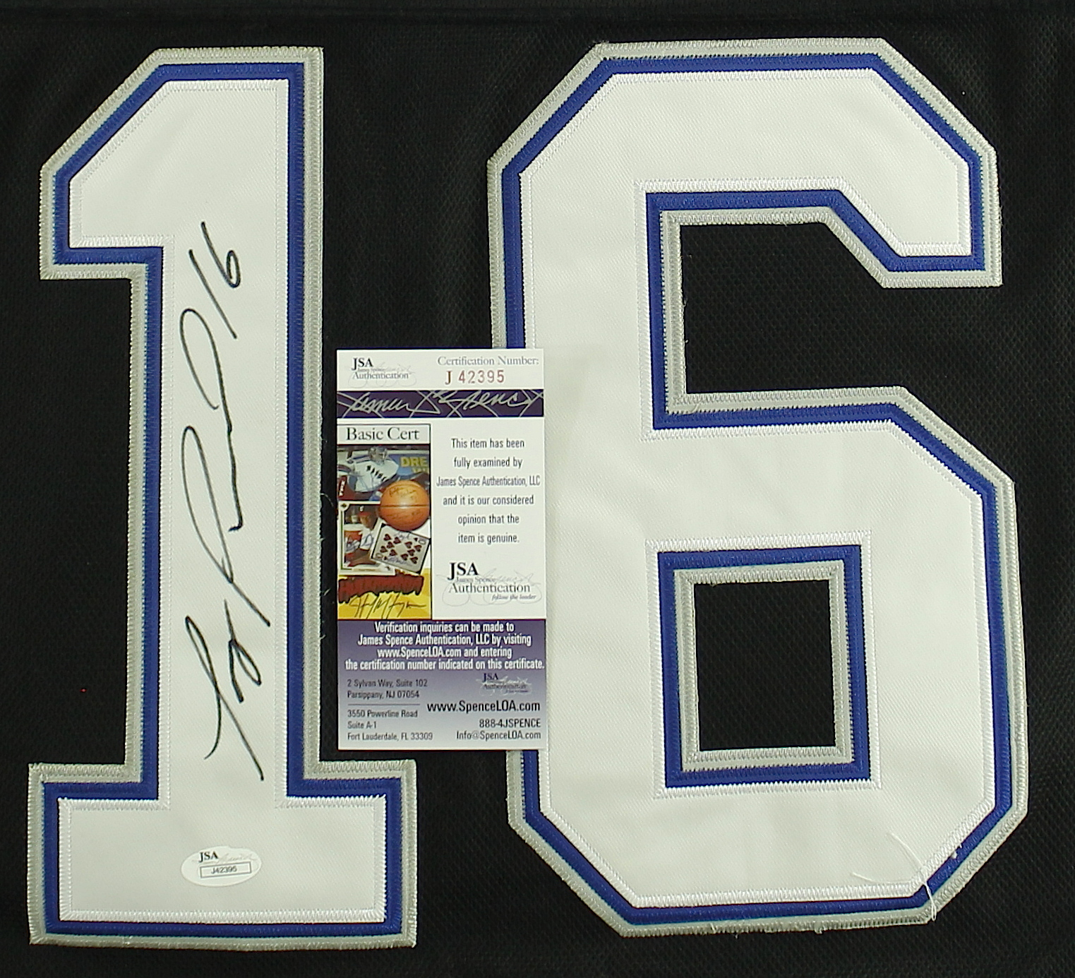 Teddy Purcell Signed Lightning Jersey (JSA COA) at PristineAuction.com Teddy Purcell Signed Lightning Jersey (JSA COA) at PristineAuction.com