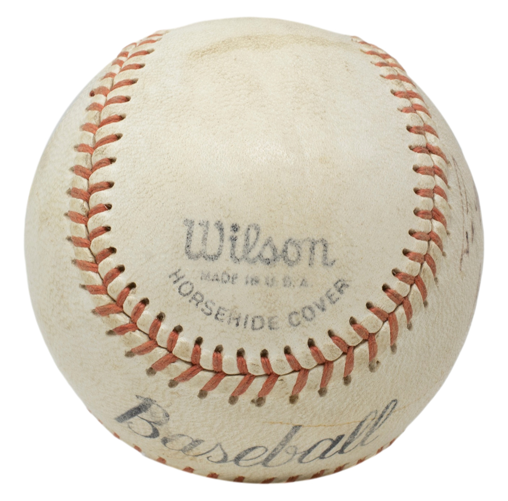 Roger Maris Signed Wilson Baseball Inscribed "Best Wishes" (JSA ALOA) at PristineAuction.com Roger Maris Signed Wilson Baseball Inscribed "Best Wishes" (JSA ALOA) at PristineAuction.com