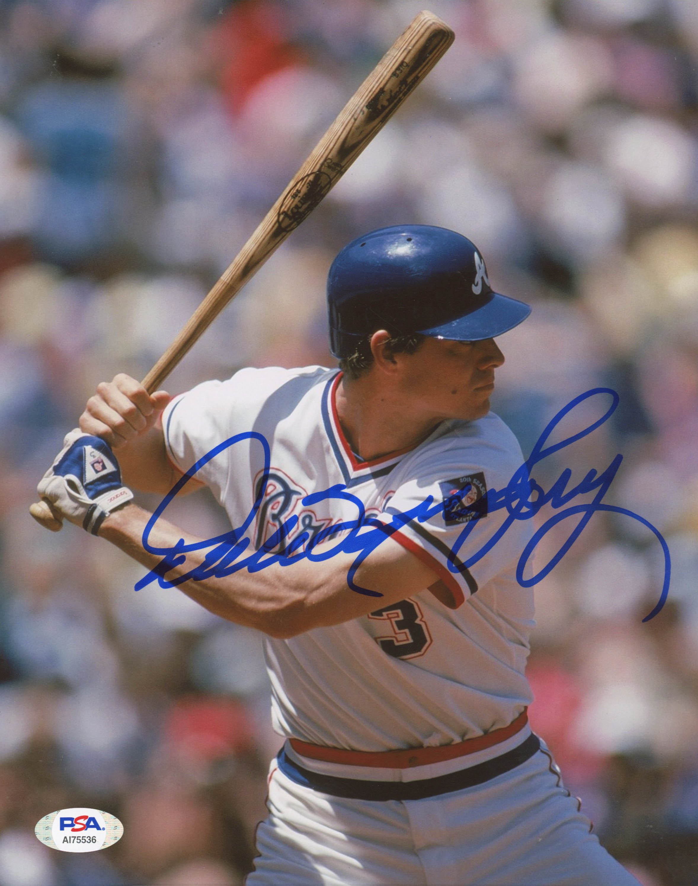 Dale Murphy Signed Braves 8x10 Photo (PSA COA) at PristineAuction.com Dale Murphy Signed Braves 8x10 Photo (PSA COA) at PristineAuction.com