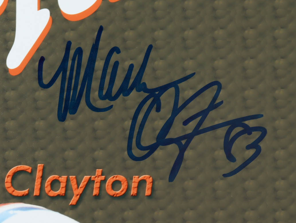 Mark Clayton & Mark "Super" Duper Signed Dolphins 16x20 Photo (JSA COA) at PristineAuction.com Mark Clayton & Mark "Super" Duper Signed Dolphins 16x20 Photo (JSA COA) at PristineAuction.com