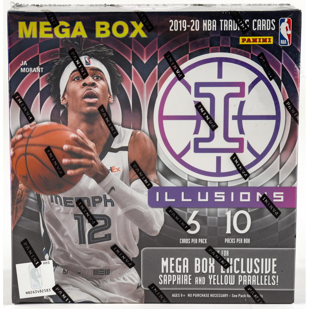 2019 20 Panini Illusions Basketball Mega Box With 10 Packs Pristine 2019-20-panini-illusions-basketball-mega-box-with-10-packs-pristine