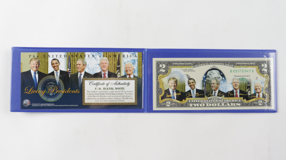 JOE BIDEN * Presidential Series #46 * Genuine Legal Tender U.S. $2 Bill - Uncirculated, 2021