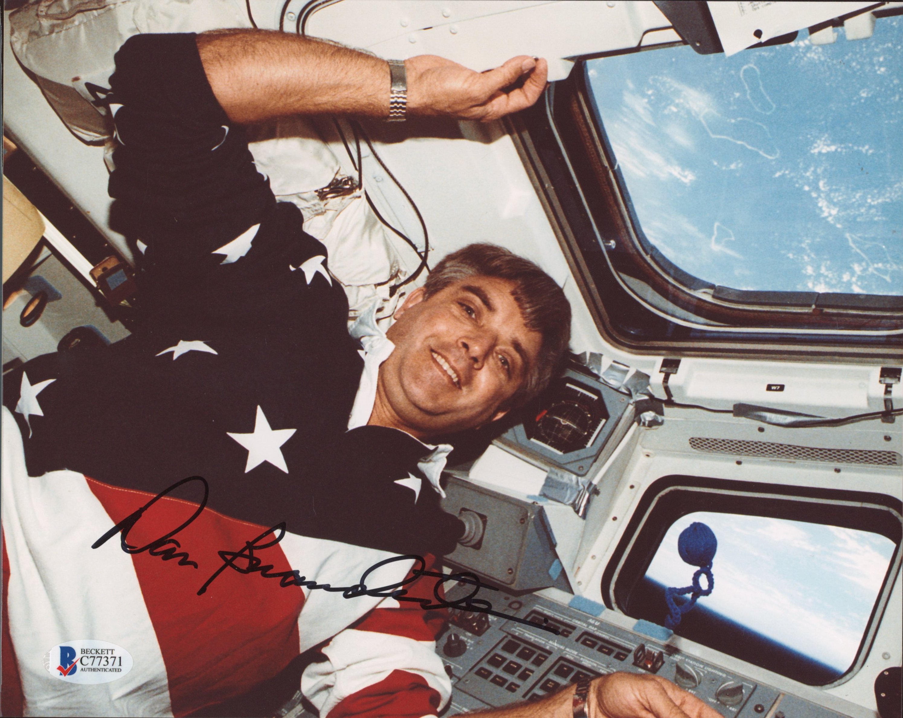 Daniel Brandenstein Signed NASA 8x10 Photo (Beckett COA) at PristineAuction.com Daniel Brandenstein Signed NASA 8x10 Photo (Beckett COA) at PristineAuction.com