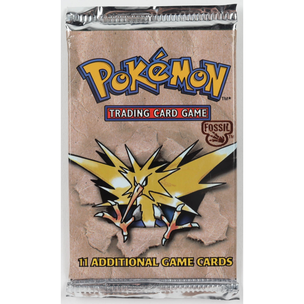 Pokemon Base Set Fossil Booster Pack with (11) Cards | Pristine Auction