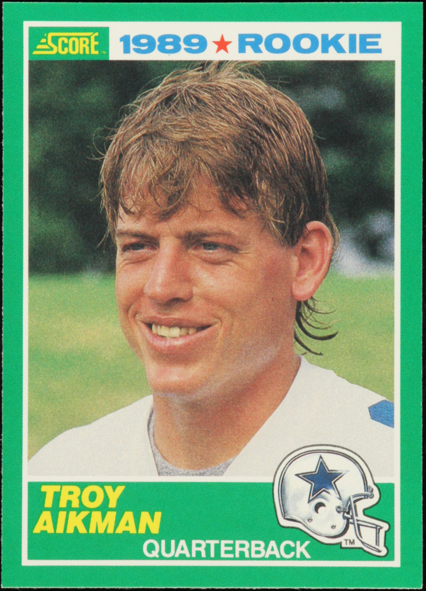 Troy Aikman 1989 Score #270 RC at PristineAuction.com Troy Aikman 1989 Score #270 RC at PristineAuction.com