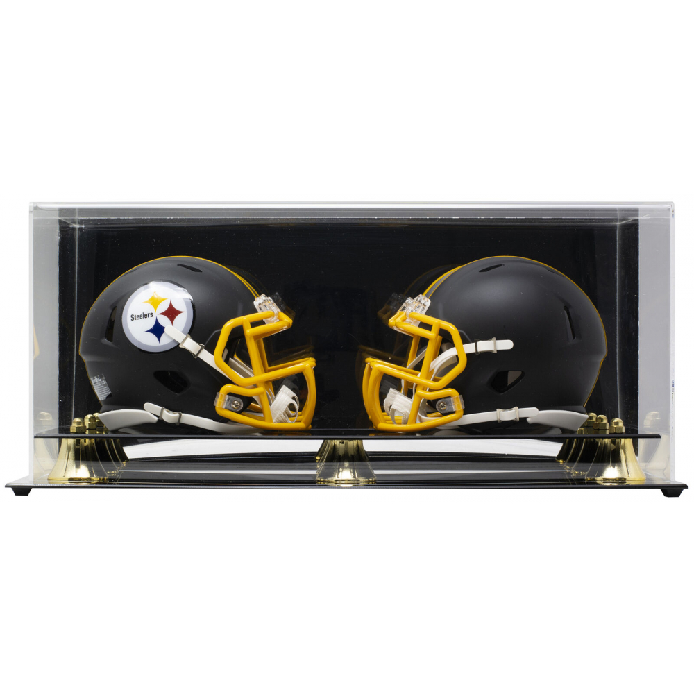 BCW Acrylic Double Mini Helmet Display Case Pristine Auction