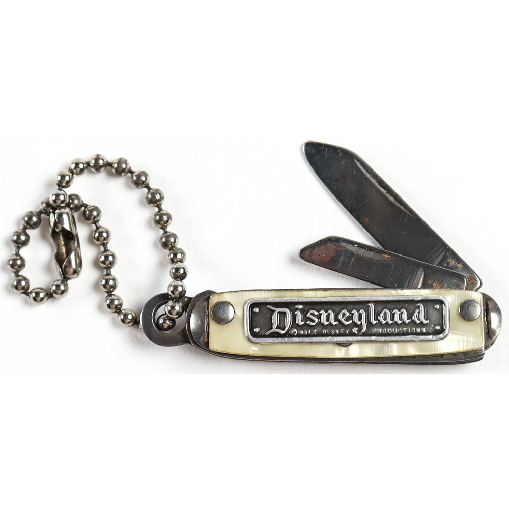 Vintage 1960s Walt Disneyland Pocket Knife (See Description) Pristine