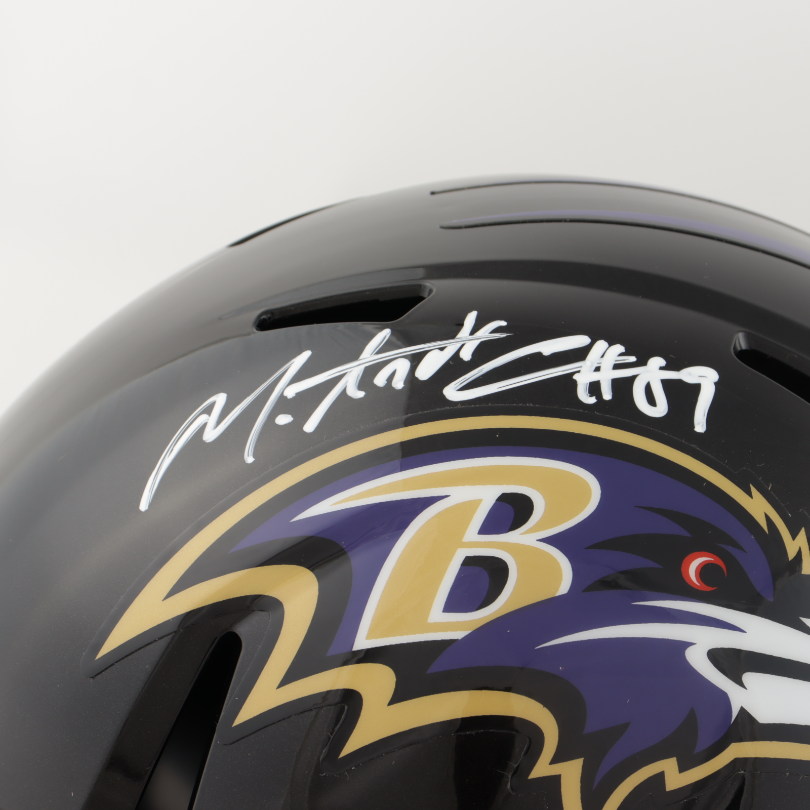 Mark Andrews Signed Ravens Full-Size Speed Helmet (Beckett COA) at PristineAuction.com Mark Andrews Signed Ravens Full-Size Speed Helmet (Beckett COA) at PristineAuction.com