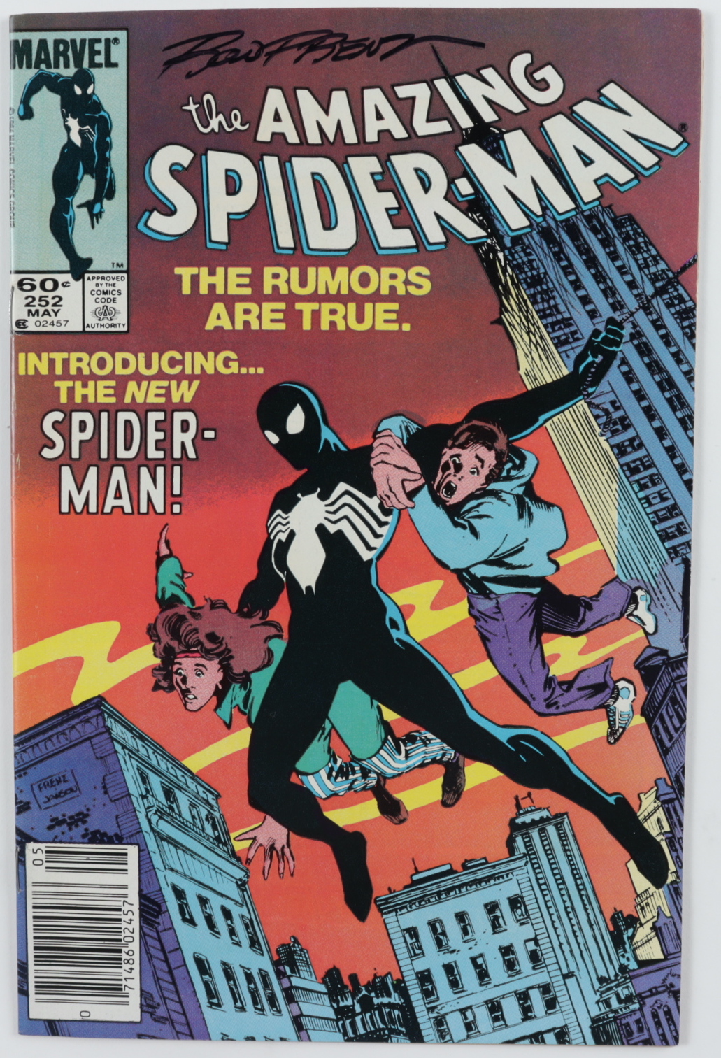 Ron Frenz Signed 1984 "The Amazing Spider-Man" Issue #252 Marvel Comic Book (JSA COA) at PristineAuction.com Ron Frenz Signed 1984 "The Amazing Spider-Man" Issue #252 Marvel Comic Book (JSA COA) at PristineAuction.com