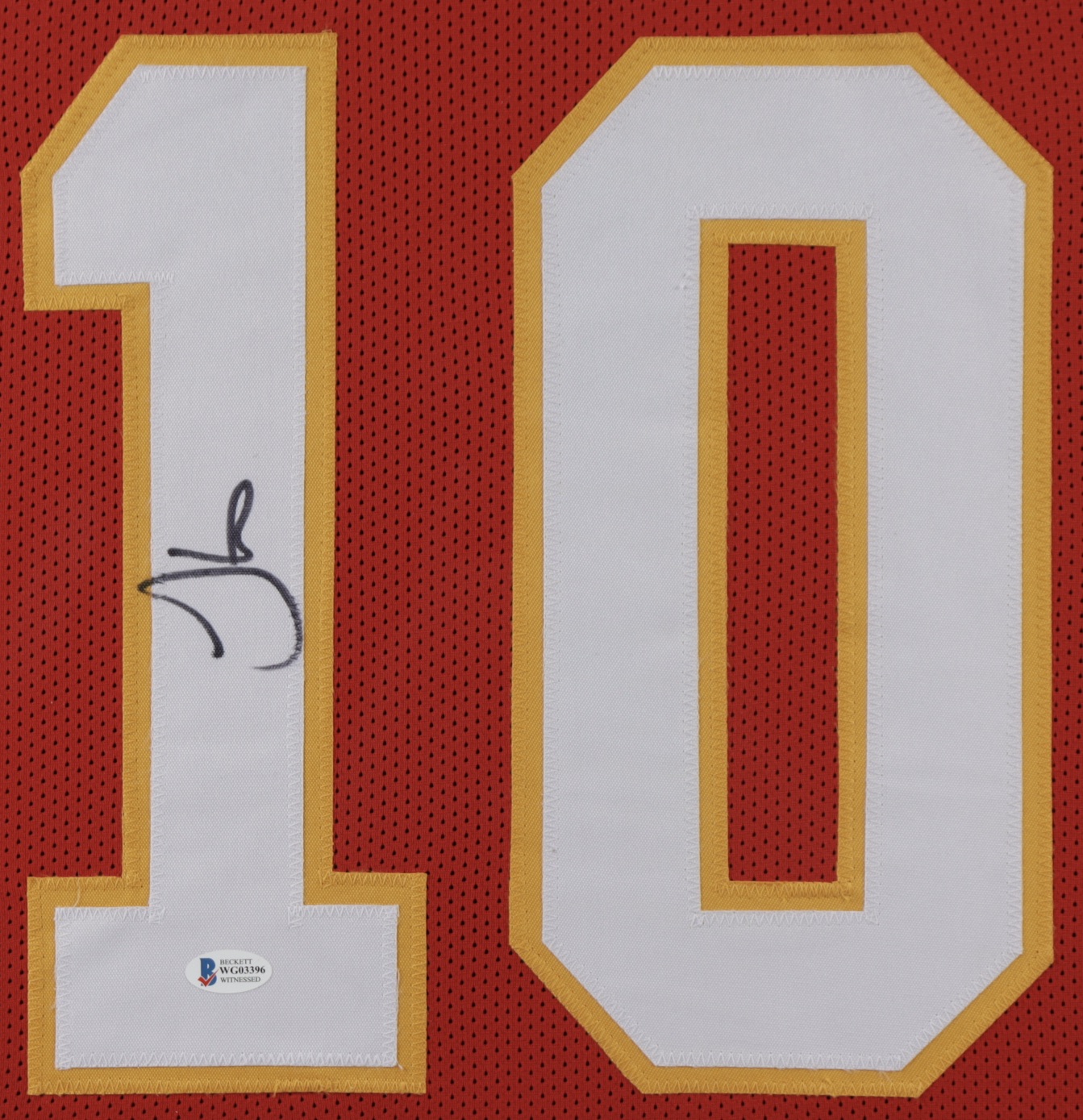 Tyreek Hill Signed 35x43 Custom Framed Jersey Display (Beckett COA) at PristineAuction.com Tyreek Hill Signed 35x43 Custom Framed Jersey Display (Beckett COA) at PristineAuction.com