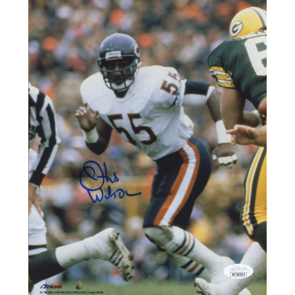 Otis Wilson Signed Bears 8x10 Photo (JSA COA) Pristine Auction
