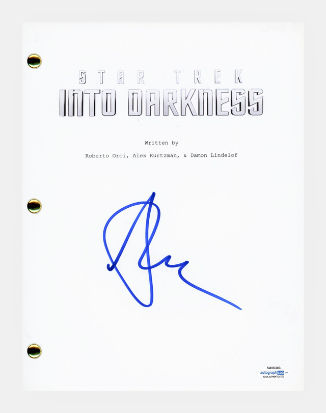 Alice Eve Signed "Star Trek Into Darkness" Movie Script (AutographCOA COA) at PristineAuction.com Alice Eve Signed "Star Trek Into Darkness" Movie Script (AutographCOA COA) at PristineAuction.com